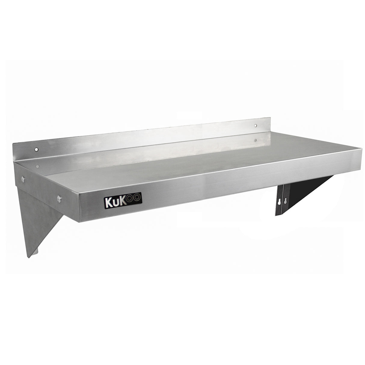 2 x KuKoo Stainless Steel Shelves 1000mm x 300mm - Like New