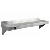 2 x KuKoo Stainless Steel Shelves 1250mm x 300mm - Like New