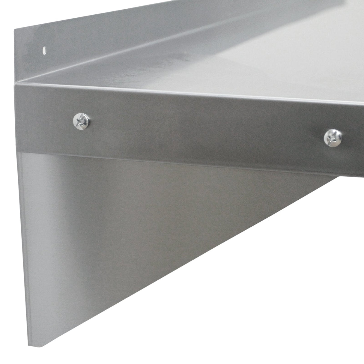 2 x KuKoo Stainless Steel Shelves 1250mm x 300mm - Like New