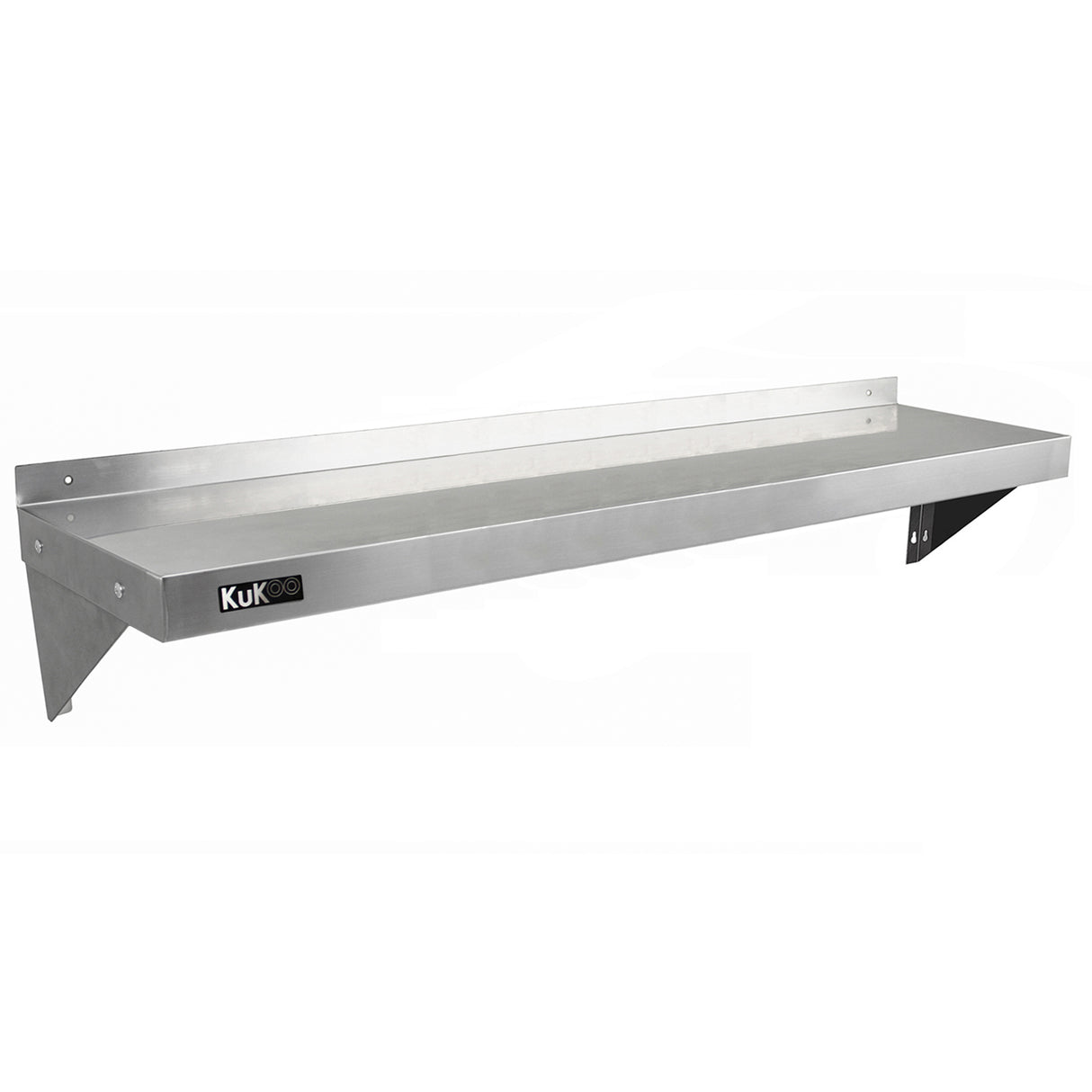 2 x KuKoo Stainless Steel Shelves 1400mm x 300mm - Used - Acceptable
