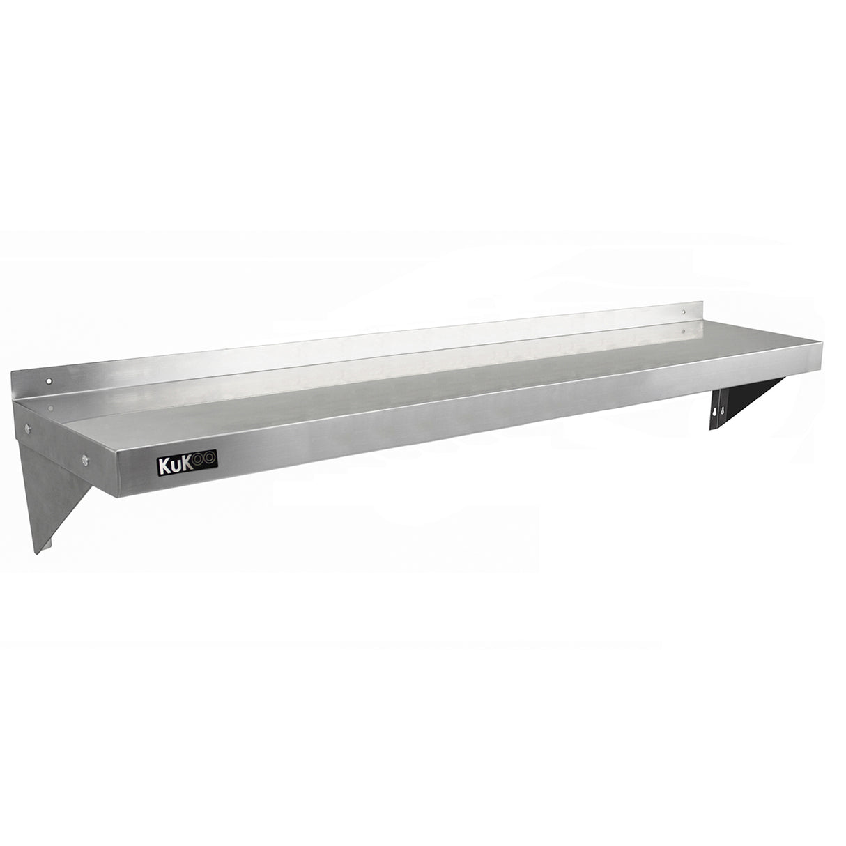 2 x KuKoo Stainless Steel Shelves 1500mm x 300mm - Used - Acceptable