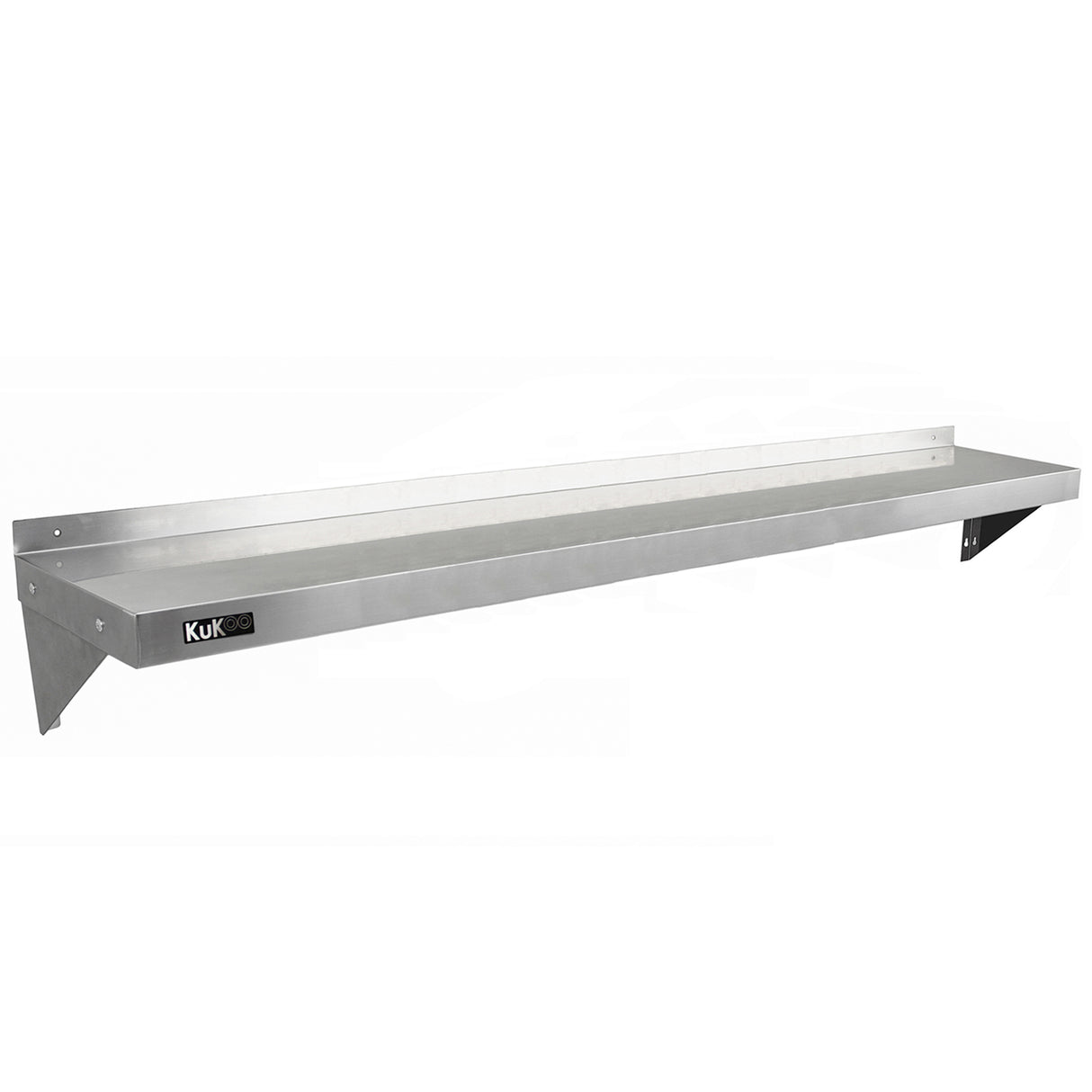 2 x KuKoo Stainless Steel Shelves 1940mm x 300mm - Used - Good