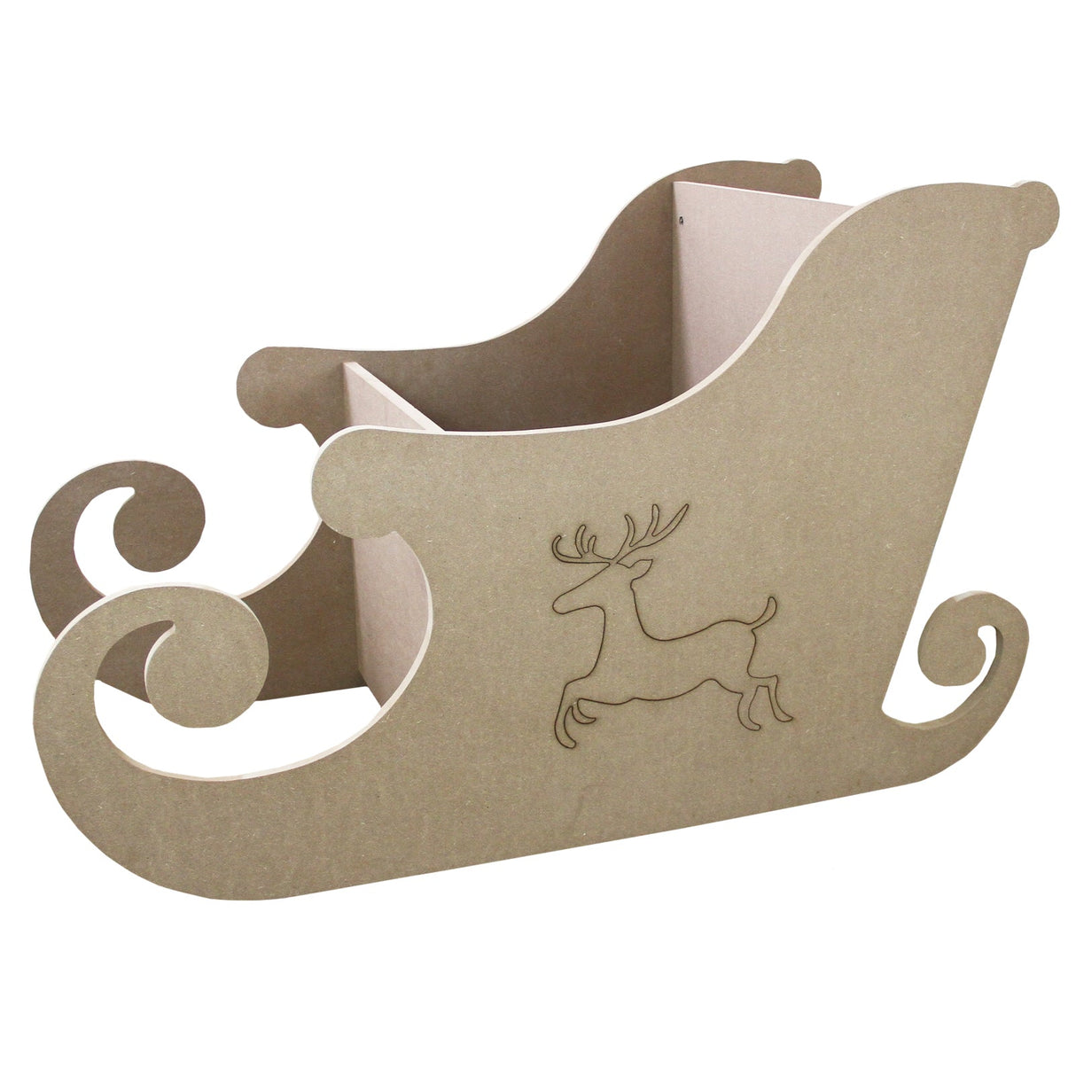 MDF Santa Sleigh - Used - Good