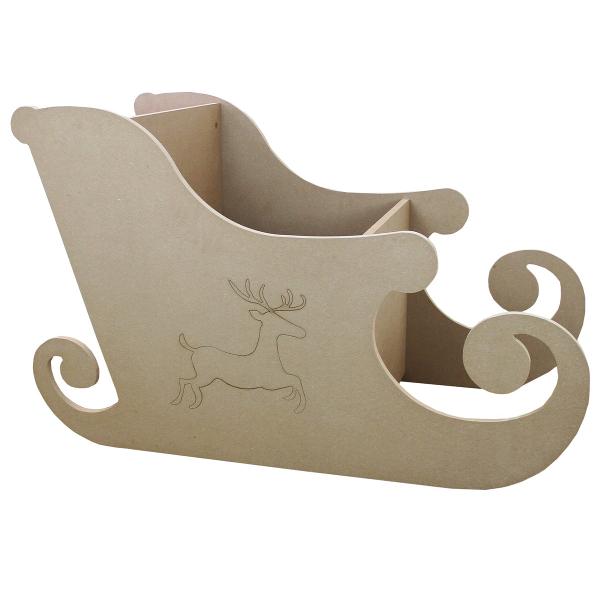 MDF Santa Sleigh - Used - Good