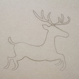 MDF Santa Sleigh - Used - Good