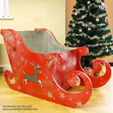 MDF Santa Sleigh - Used - Very Good