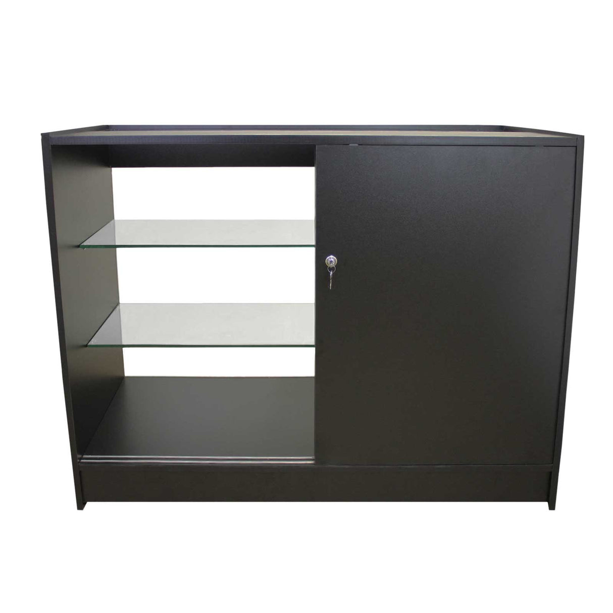 K1200 Retail Product Display Cabinet - Black - Used - Acceptable