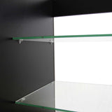 K1200 Retail Product Display Cabinet - Black - Used - Acceptable