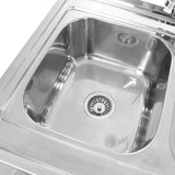 KuKoo Commercial Catering Sink Double Bowl / Right Hand Drainer - Like New