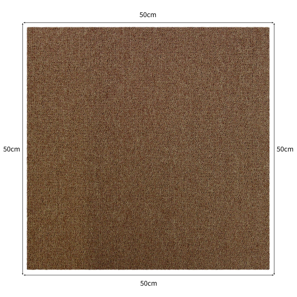 40 x Carpet Tiles 10m2 / Sand - Used - Good