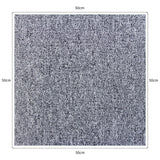 40 x Carpet Tiles 10m2 / Platinum Grey - Like New