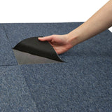 40 x Carpet Tiles 10m2 / Storm Blue - Used - Acceptable