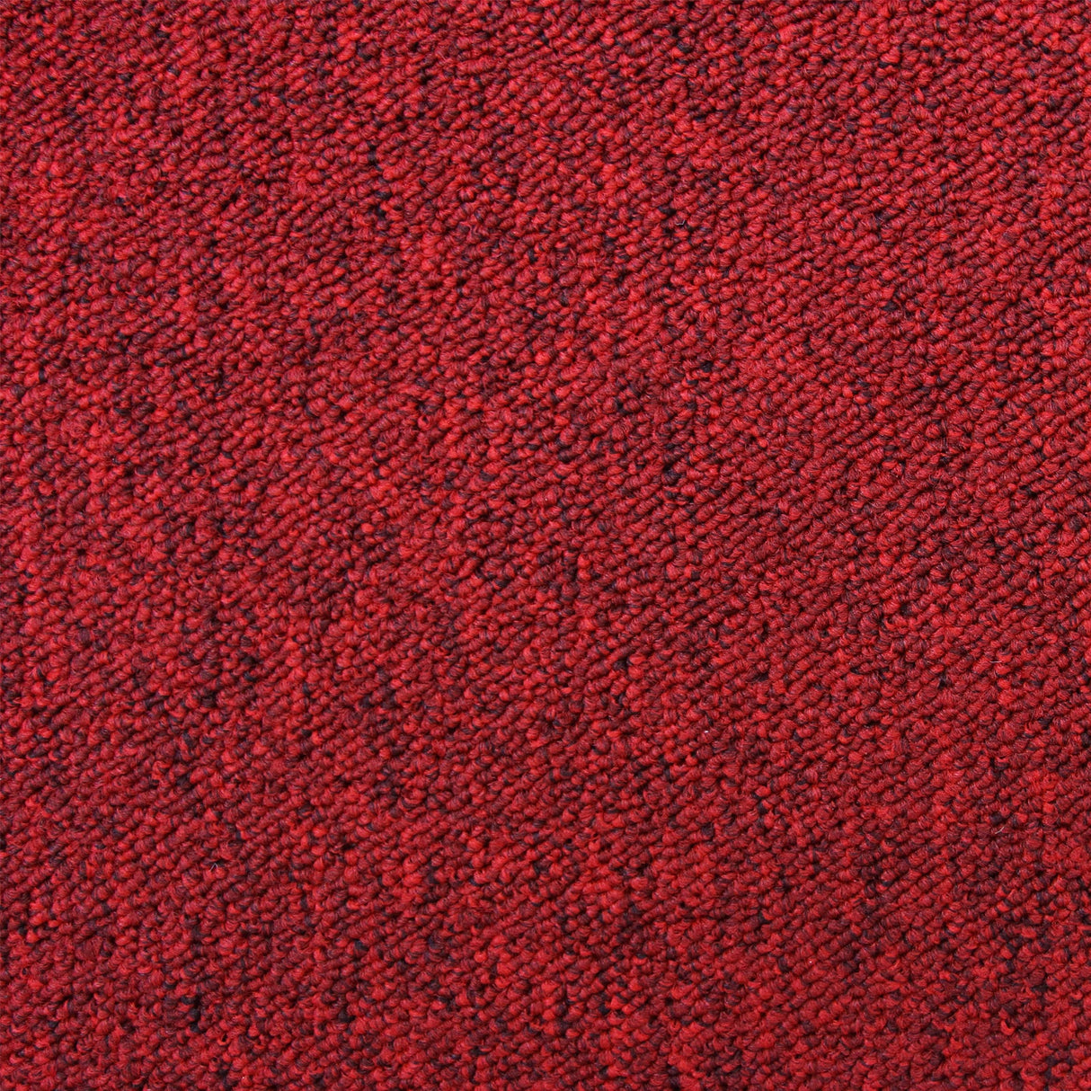 40 x Carpet Tiles 10m2 / Scarlet Red - Used - Acceptable