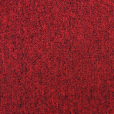 40 x Carpet Tiles 10m2 / Scarlet Red - Used - Acceptable