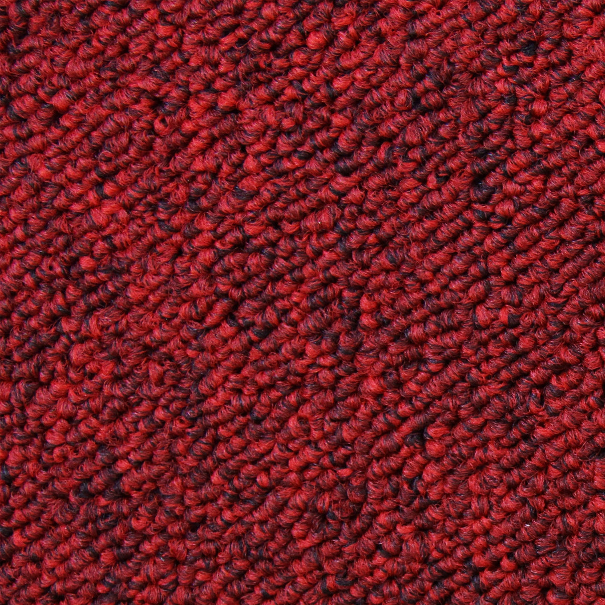 40 x Carpet Tiles 10m2 / Scarlet Red - Used - Very Good
