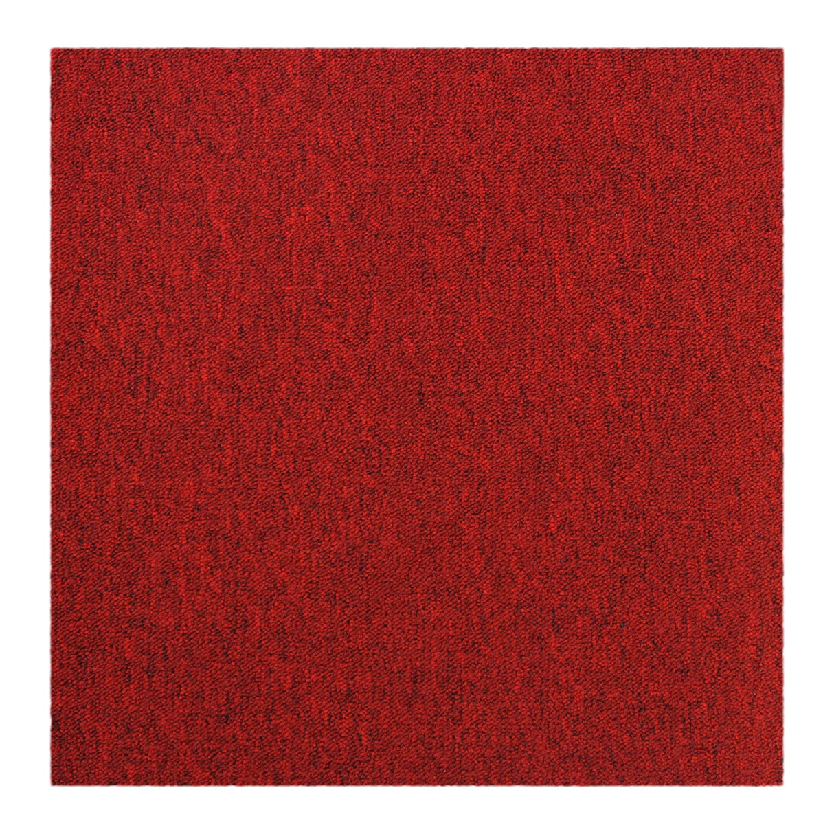 40 x Carpet Tiles 10m2 / Scarlet Red - Used - Acceptable