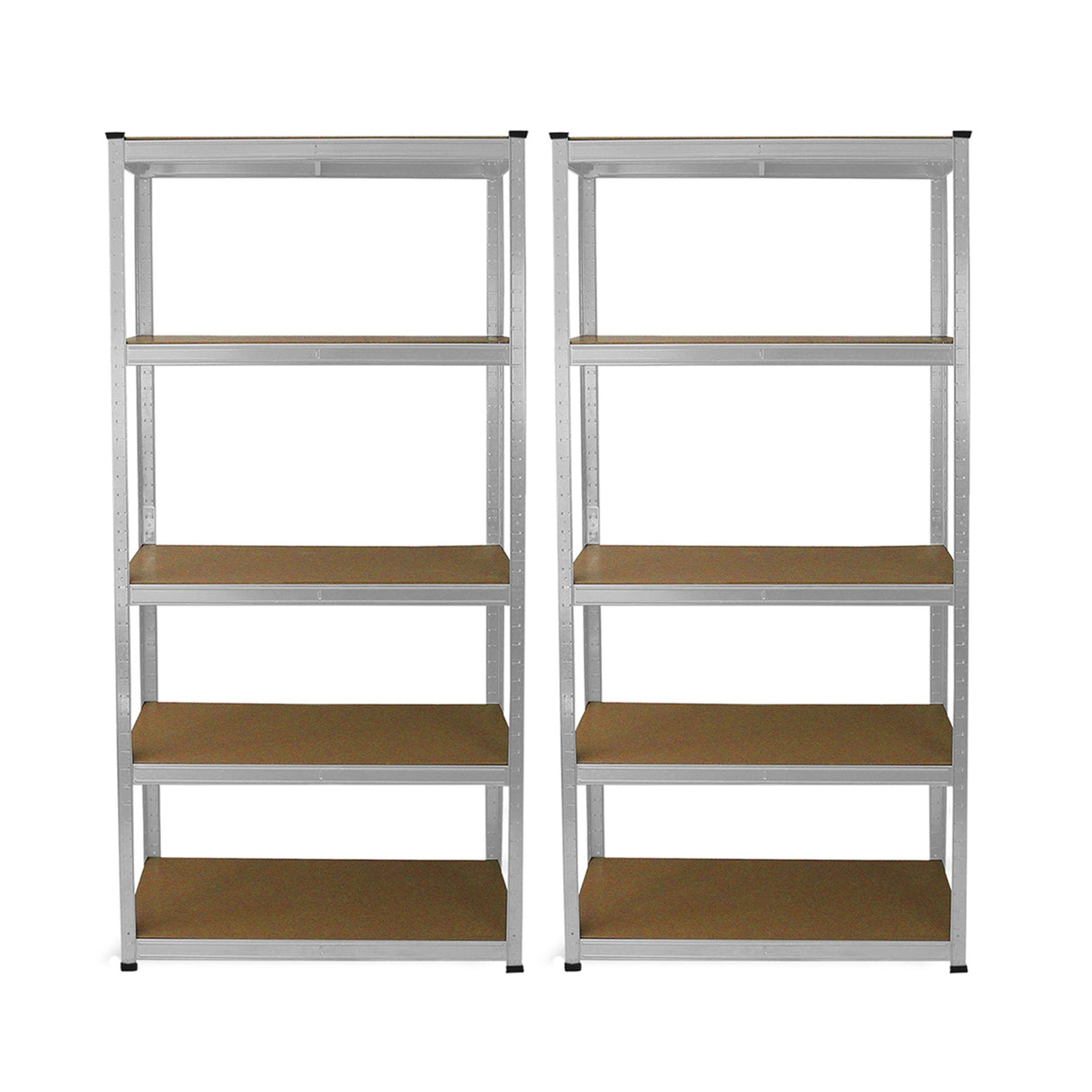 2 x Galvanised Racking Units 90 x 40 x 180 - Used - Very Good