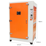 T-Mech Electrostatic Powder Coating Machine & Curing Oven & 220L Sandblasting Cabinet - Used - Acceptable