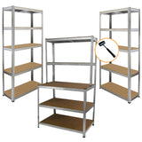 2 x 90cm Galwix & Galwix Workbench Shelving Unit & Mallet - Used - Very Good