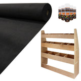 11sqm Black Van Lining, Glue & VW Caddy Rack - Used - Very Good