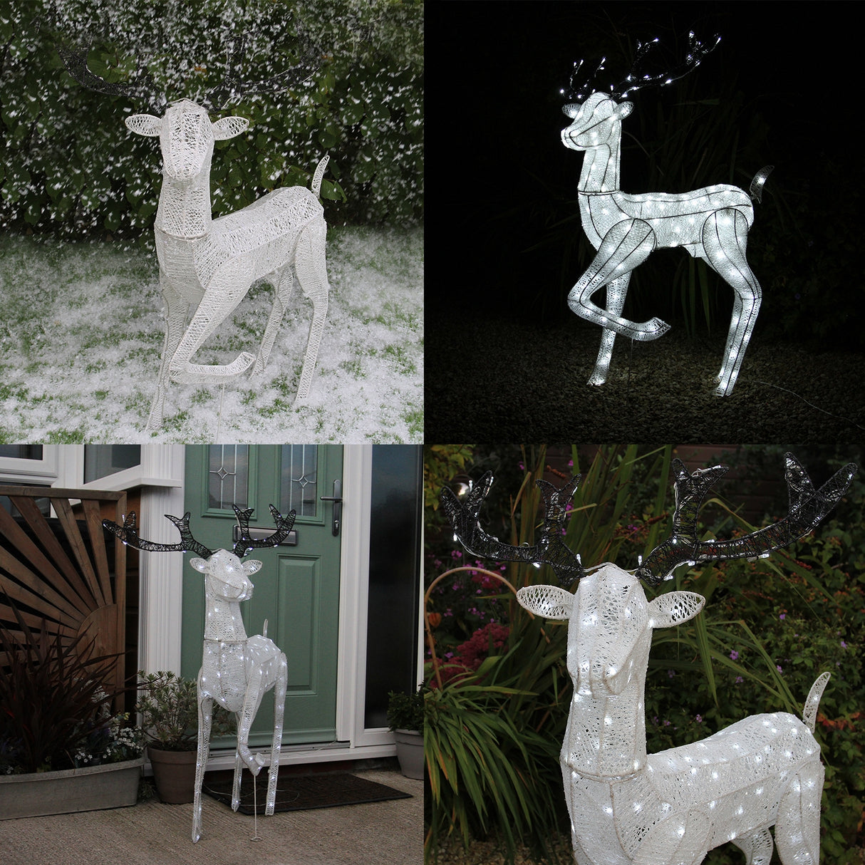 Large Light Up Stag Reindeer - Like New