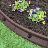 Flexible Lawn Edging Brown 1.2m x 36 - Used - Good