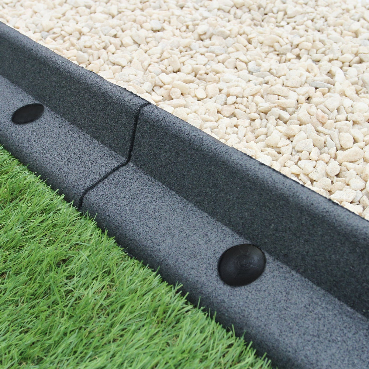 Flexible Lawn Edging Grey 1.2m x 20 - Used - Good