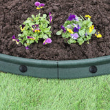 Flexible Lawn Edging Green 1.2m x 16 - Used - Very Good