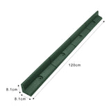 Flexible Lawn Edging Green 1.2m x 10 - Used - Good