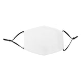 Medium Face Masks Sublimation Blanks / 50 Pack - Like New