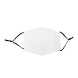 Small Face Masks Sublimation Blanks / 50 Pack - Like New