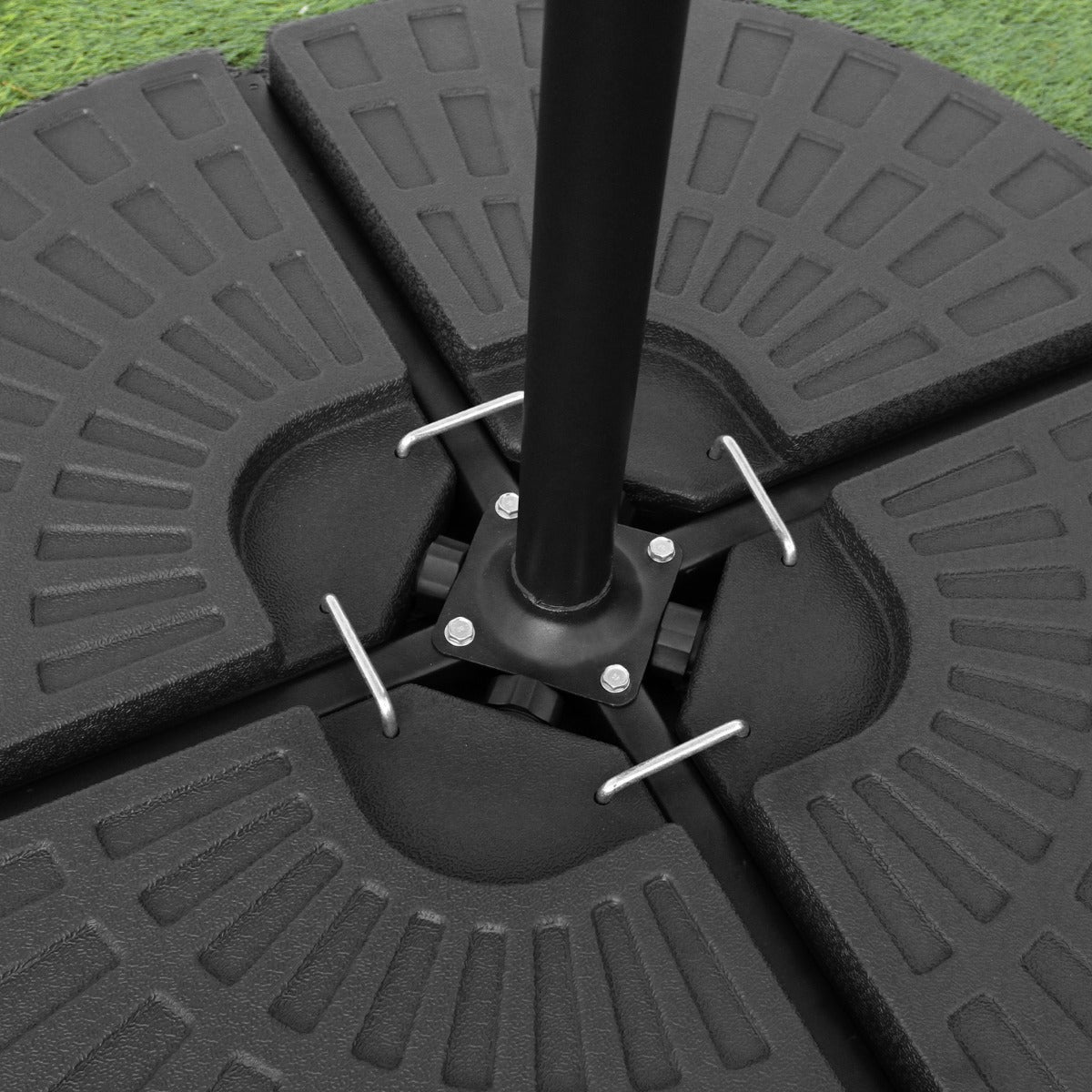 Cantilever Parasol Base - Fan Design - Used - Good