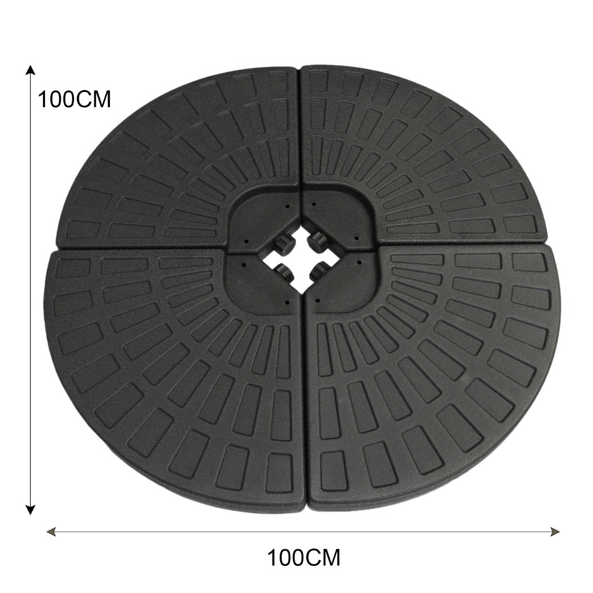 Cantilever Parasol Base - Fan Design - Like New