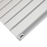 Designer Flat Panel Radiator Gloss White 600mm x 700mm - Used - Very Good