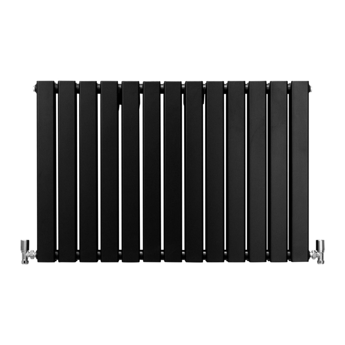 Designer Flat Panel Radiators Matt Black 600mm x 910mm - Used - Very Good