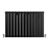 Designer Flat Panel Radiators Matt Black 600mm x 910mm - Used - Very Good