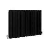 Designer Flat Panel Radiators Matt Black 600mm x 910mm - Used - Very Good