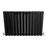 Designer Flat Panel Radiators Matt Black 600mm x 910mm - Used - Very Good
