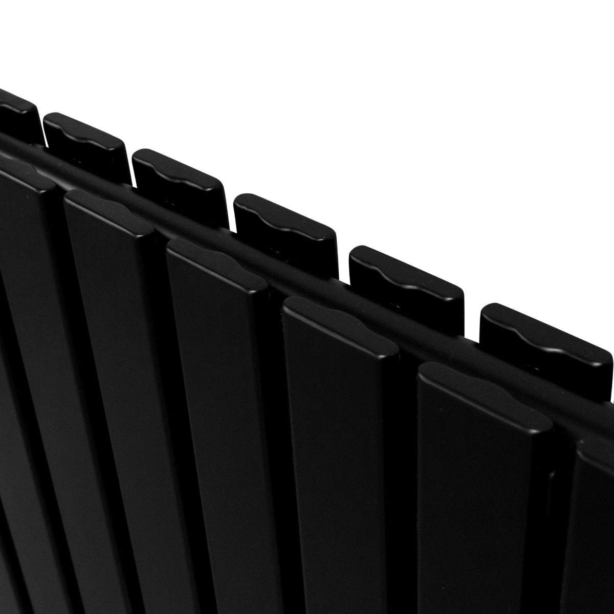 Designer Flat Panel Radiators Matt Black 600mm x 1400mm - Used - Acceptable