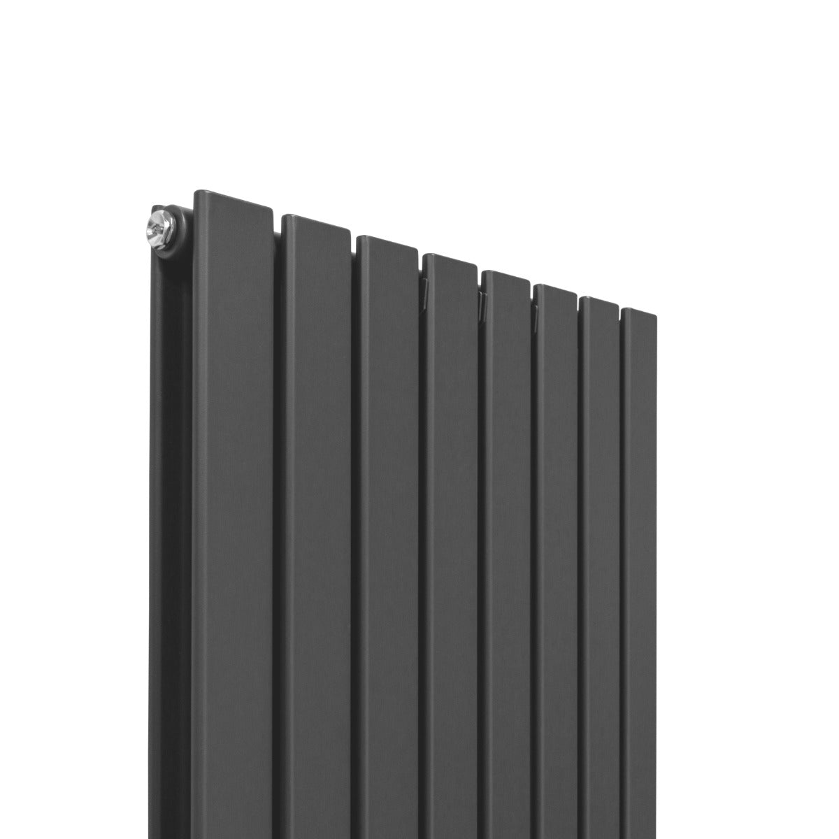 Designer Flat Panel Radiators Anthracite Grey 1600mm x 560mm - Used - Good