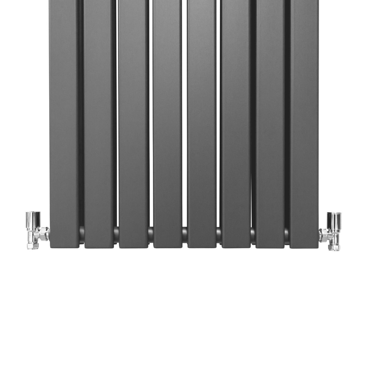 Designer Flat Panel Radiators Anthracite Grey 1600mm x 560mm - Used - Good