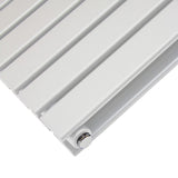 Designer Flat Panel Radiators Gloss White 1600mm x 560mm - Like New