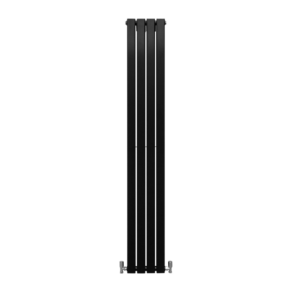 Designer Flat Panel Radiators Matt Black 1800mm x 280mm - Used - Good