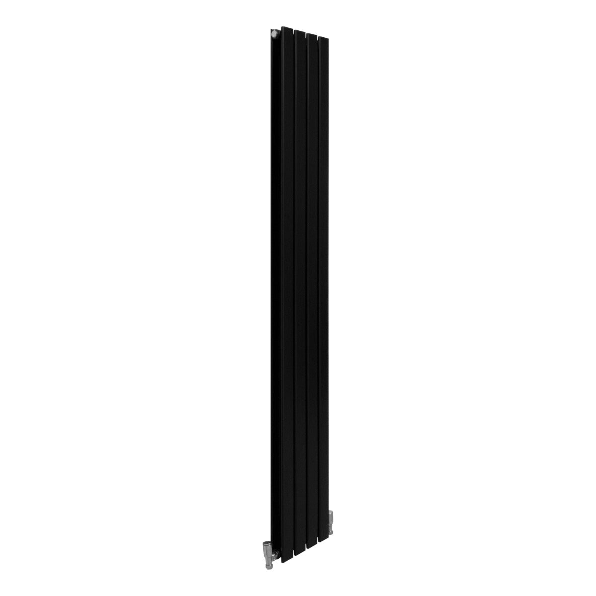 Designer Flat Panel Radiators Matt Black 1800mm x 280mm - Used - Good
