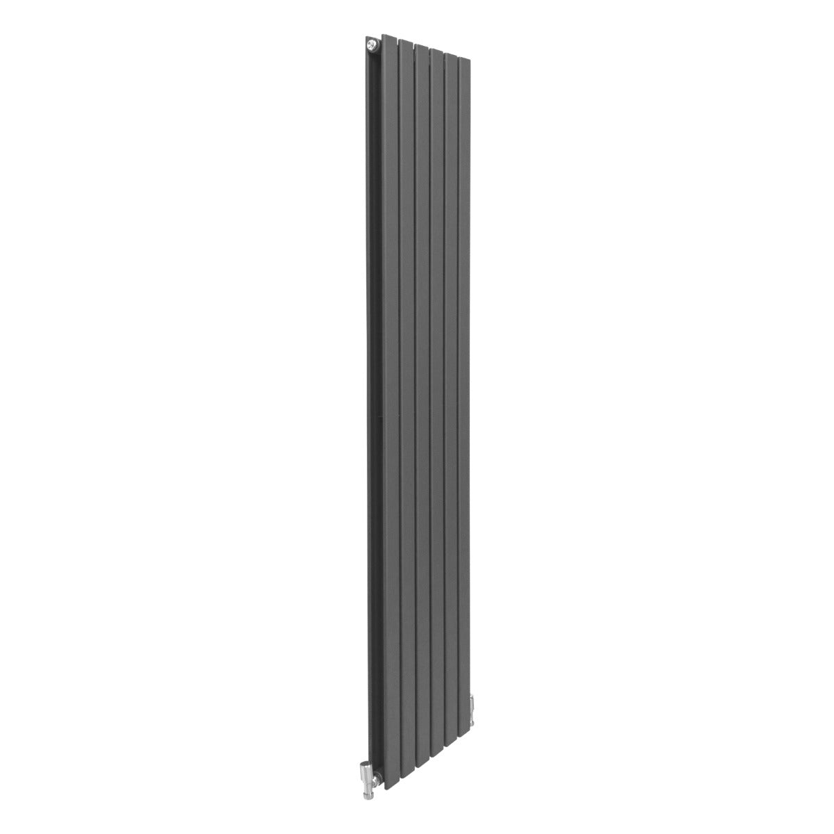 Designer Flat Panel Radiators Anthracite Grey 1800mm x 420mm - Used - Acceptable