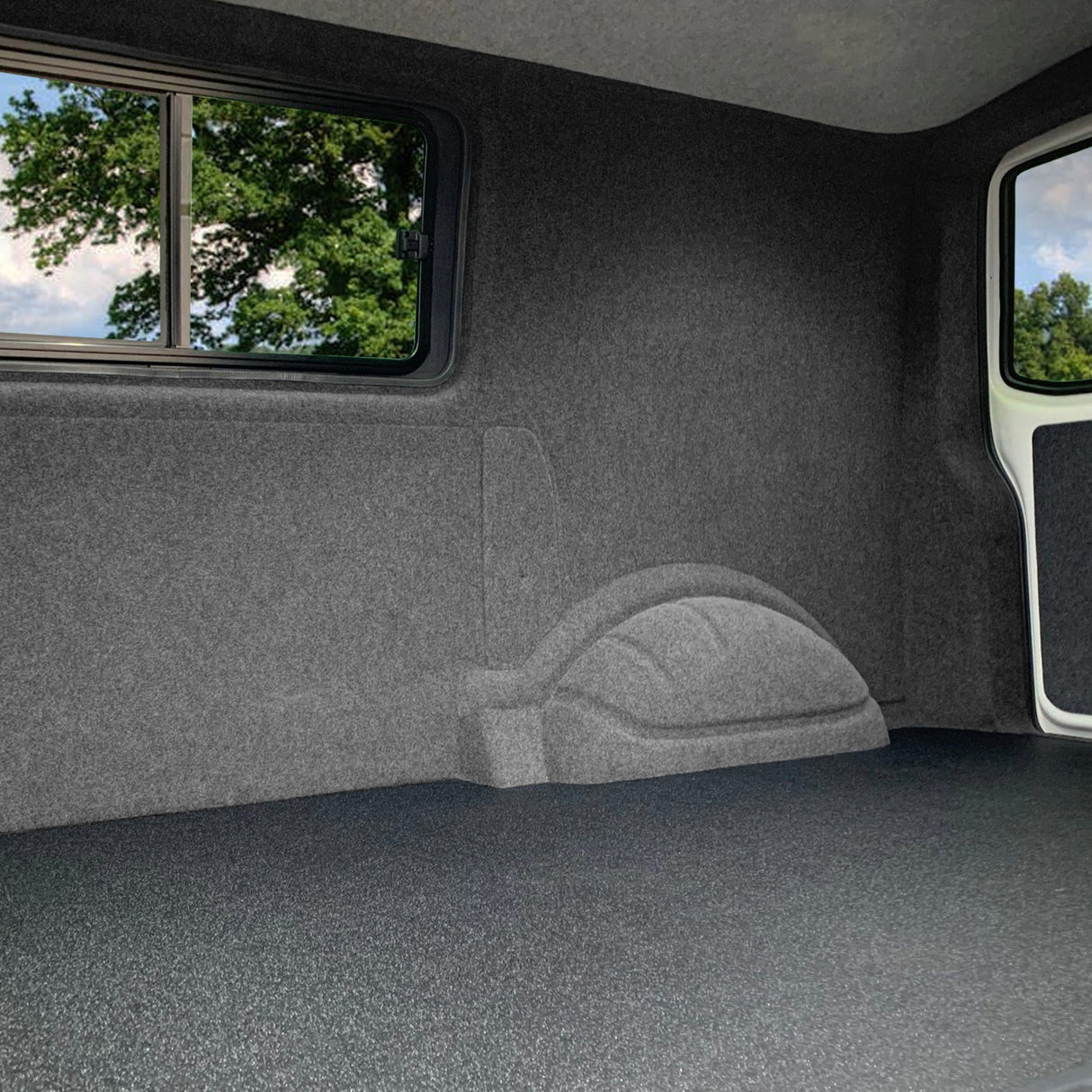 Van Carpet Lining Smoke Grey - Like New