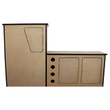 MDF Camper Van Kitchen Unit LHD - Used - Acceptable