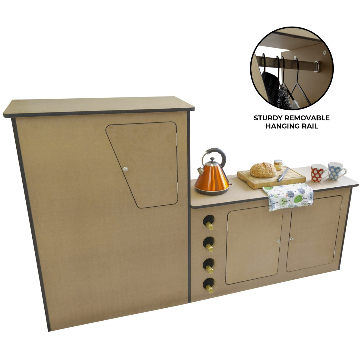 MDF Camper Van Kitchen Unit LHD - Used - Good