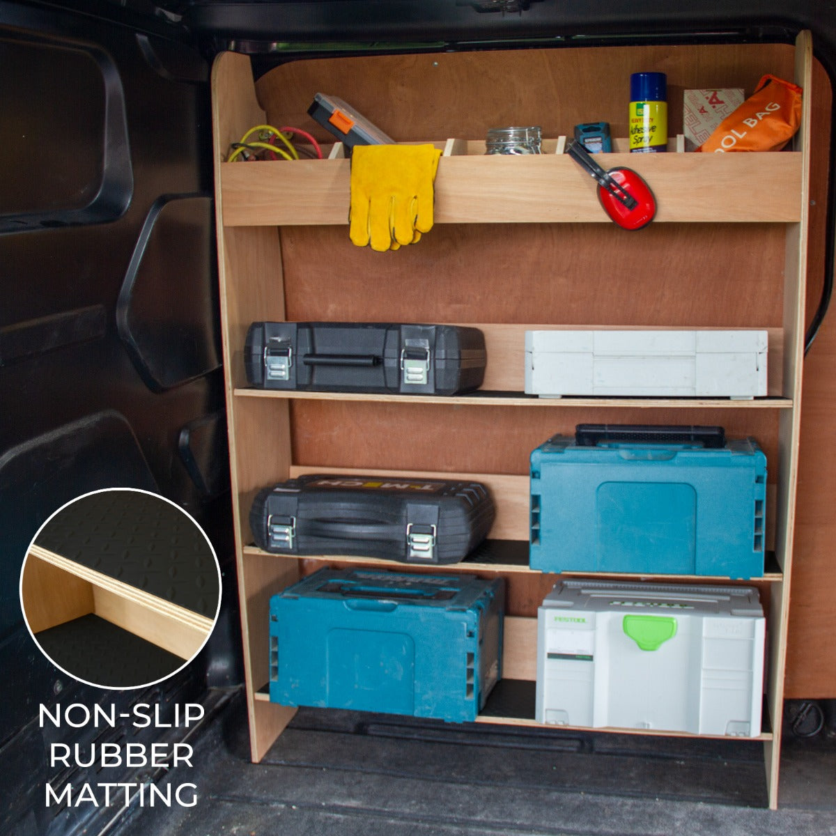 Ford Transit Custom Toolbox Van Racking - Used - Very Good