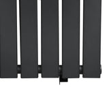Flat Single Column Radiator - 600 x 700mm - Anthracite Grey - Used - Acceptable